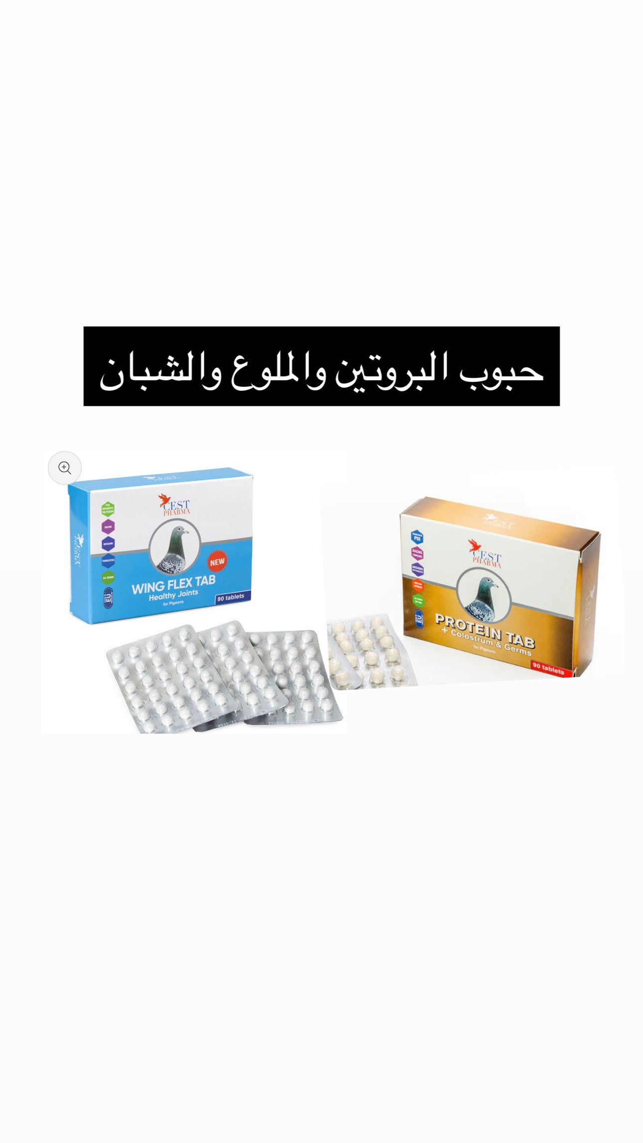 بروتين مع حمايه الجناح من الملوع