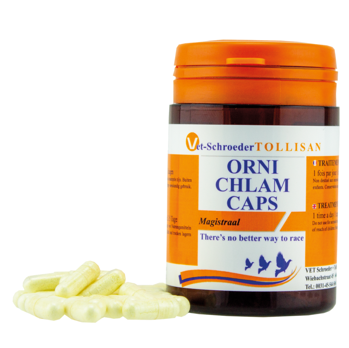 حبوب تنفس Orni-Chlam.